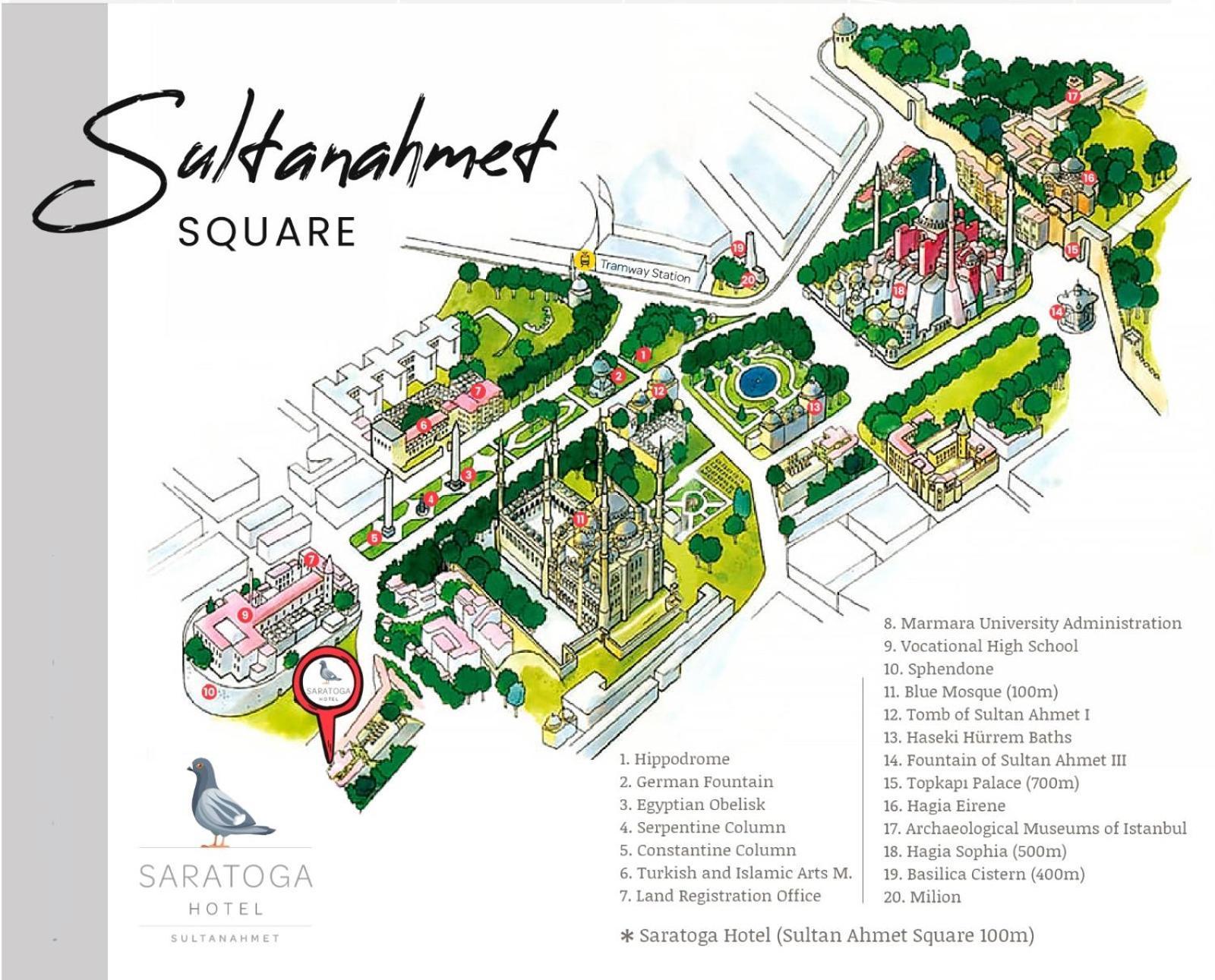 Saratoga Hotel Sultanahmet อิสตันบูล ภายนอก รูปภาพ